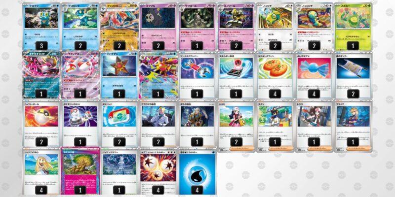 【ゲッコウガex】ジムバトル優勝デッキレシピ