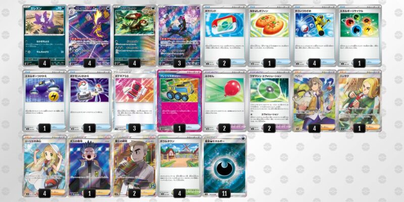 【ストリンダー】ジムバトル優勝デッキレシピ