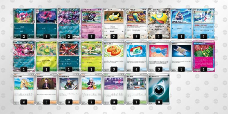 【マリィのオーロンゲex】ジムバトル優勝デッキレシピ