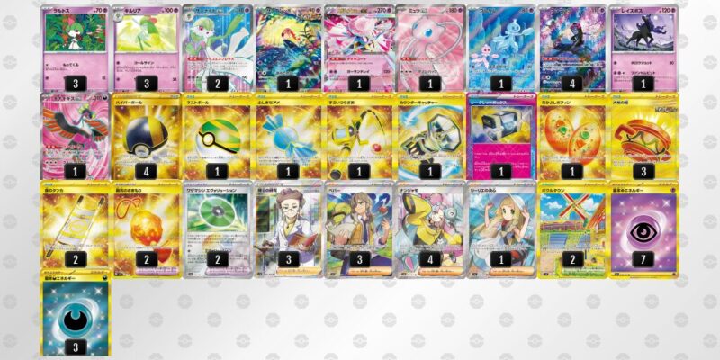 【メガサーナイトex】ジムバトル優勝デッキレシピ