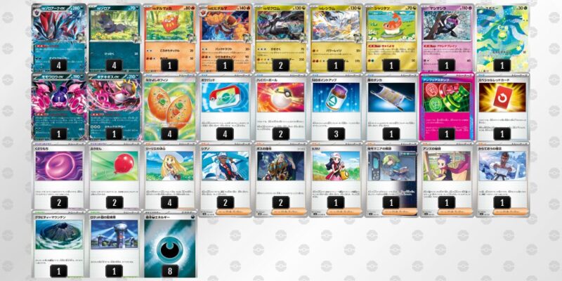 【Nのゾロアークex】ジムバトル優勝デッキレシピ