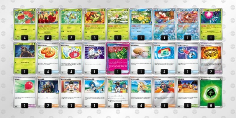 【おまつりおんど】ジムバトル優勝デッキレシピ