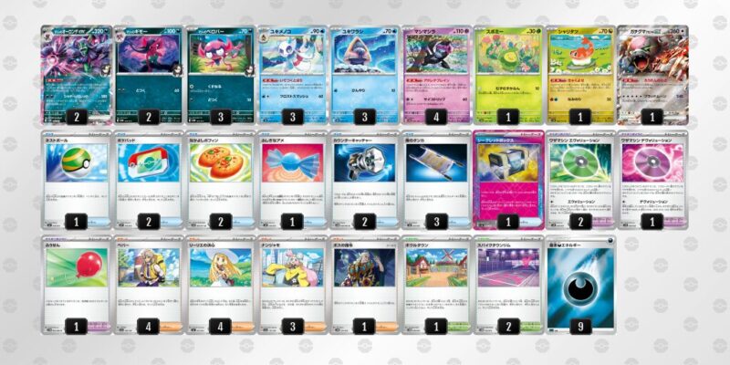 【マリィのオーロンゲex】ジムバトル優勝デッキレシピ