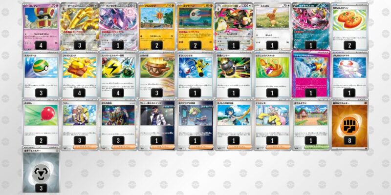 【サーフゴーex】ジムバトル優勝デッキレシピ