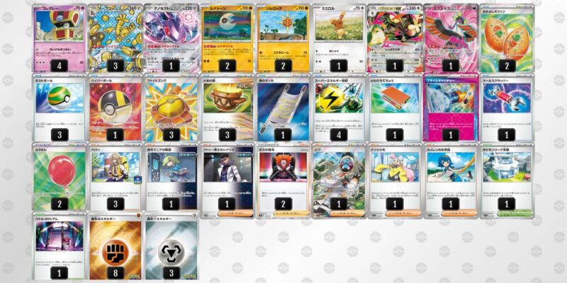 【サーフゴーex】ジムバトル優勝デッキレシピ