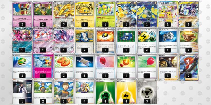 【サーフゴーex】ジムバトル優勝デッキレシピ