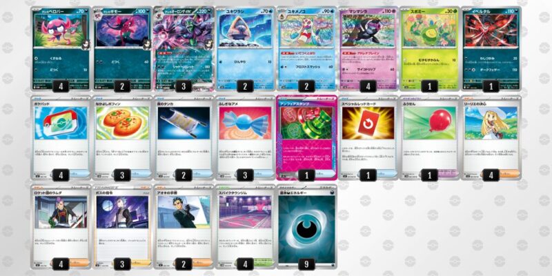 【マリィのオーロンゲex】ジムバトル優勝デッキレシピ