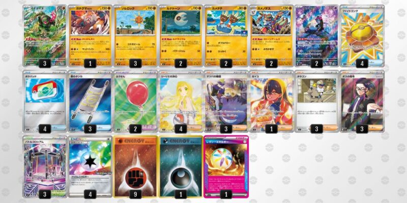 【イイネイヌ】ジムバトル優勝デッキレシピ