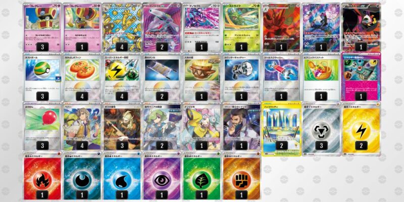 【サーフゴーex】ジムバトル優勝デッキレシピ