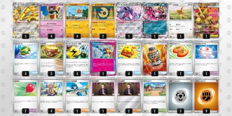 【サーフゴーex】ジムバトル優勝デッキレシピ