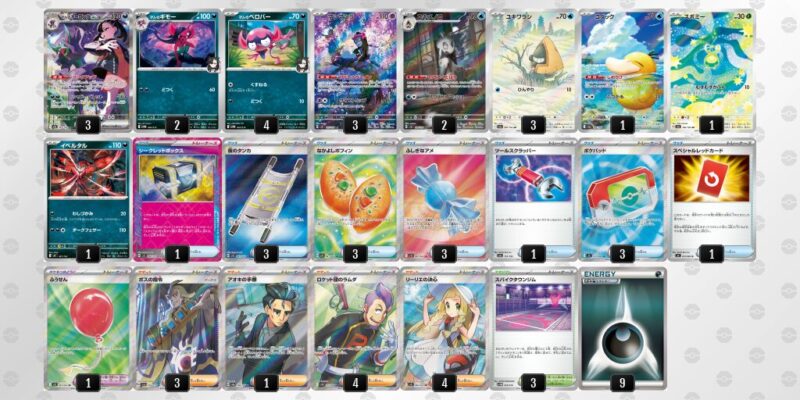 【マリィのオーロンゲex】ジムバトル優勝デッキレシピ