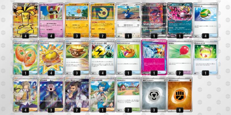 【サーフゴーex】ジムバトル優勝デッキレシピ