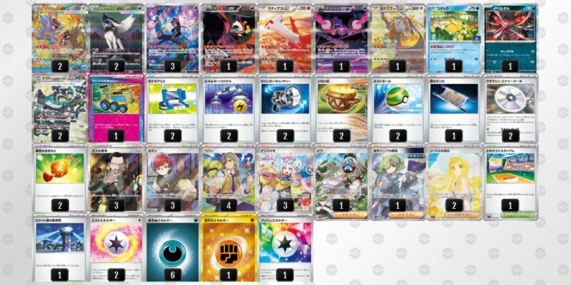 【メガアブソルex】ジムバトル優勝デッキレシピ