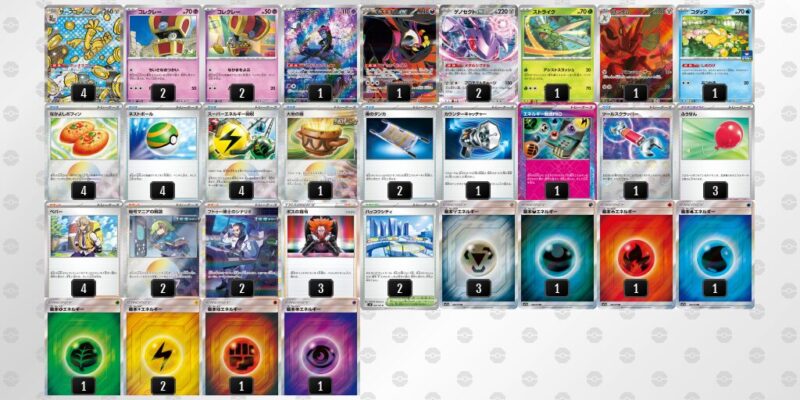 【サーフゴーex】ジムバトル優勝デッキレシピ