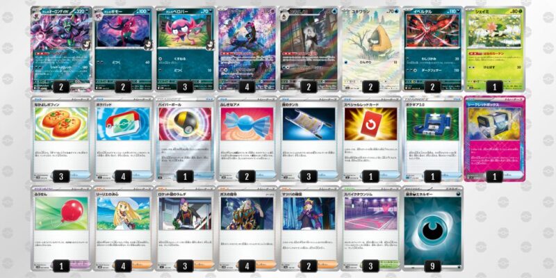 【マリィのオーロンゲex】ジムバトル優勝デッキレシピ