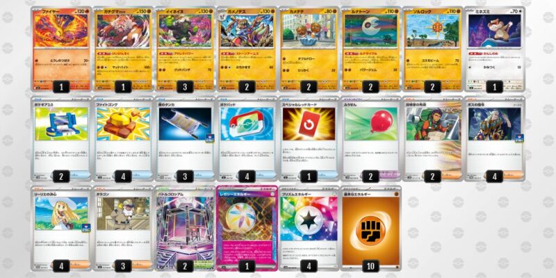 【イイネイヌ】ジムバトル優勝デッキレシピ