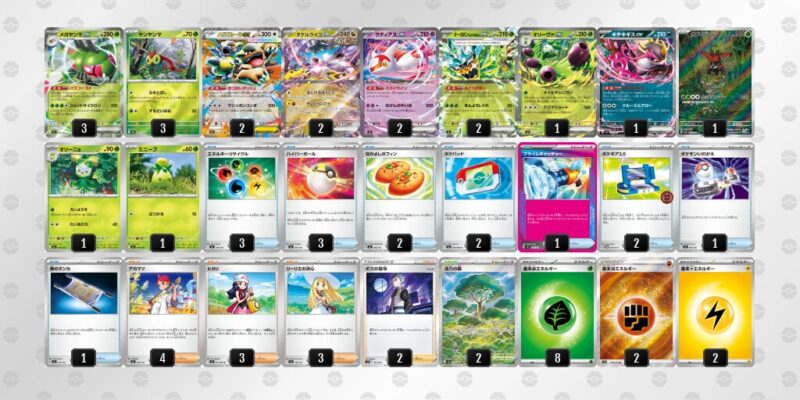 【タケルライコex】ジムバトル優勝デッキレシピ