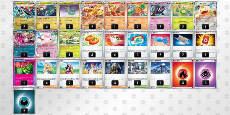 【バシャーモex】ジムバトル優勝デッキレシピ