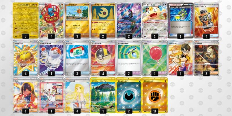 【メガルカリオex】ジムバトル優勝デッキレシピ