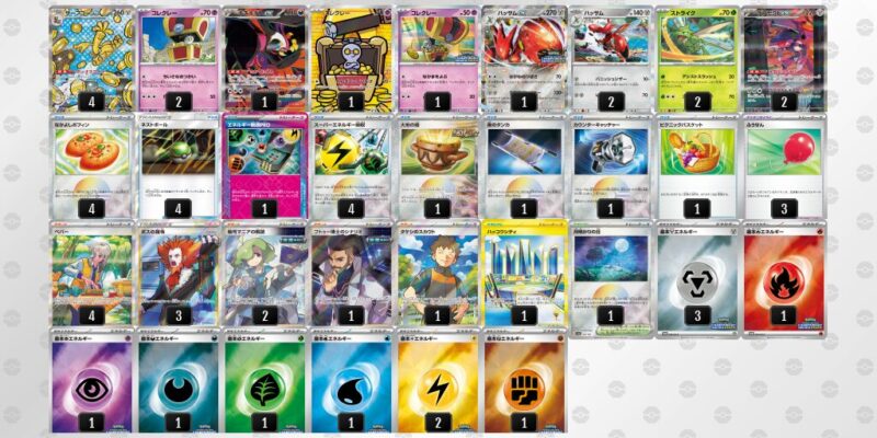 【サーフゴーex】ジムバトル優勝デッキレシピ