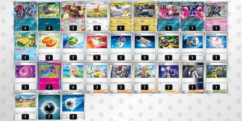 【Nのゾロアークex】ジムバトル優勝デッキレシピ