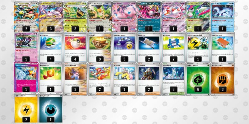 【タケルライコex】ジムバトル優勝デッキレシピ