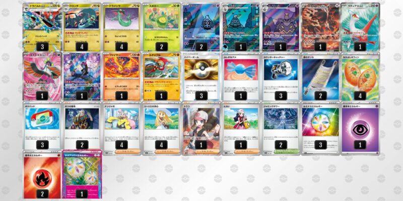 【ドラパルトex】ジムバトル優勝デッキレシピ