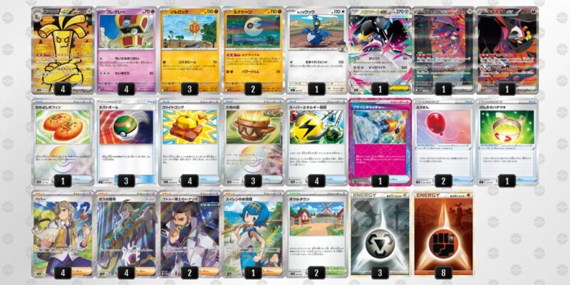 【サーフゴーex】ジムバトル優勝デッキレシピ