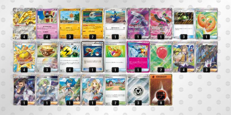 【サーフゴーex】ジムバトル優勝デッキレシピ