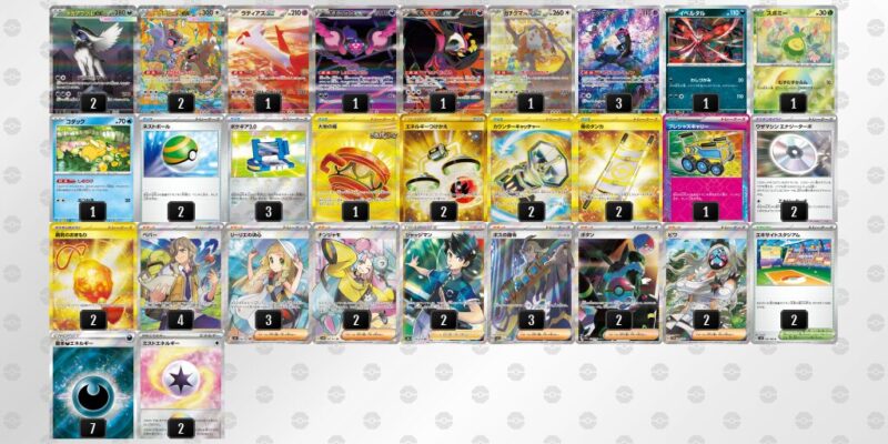 【メガアブソルex】ジムバトル優勝デッキレシピ