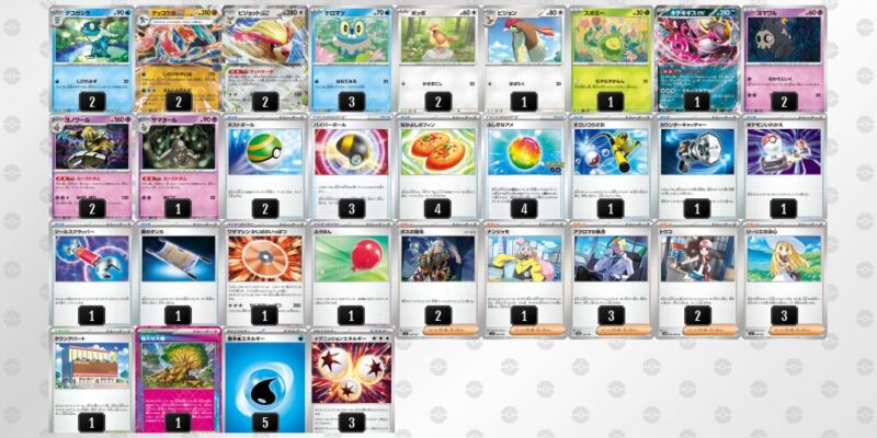 【ゲッコウガex】ジムバトル優勝デッキレシピ