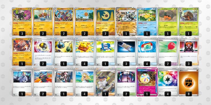【イイネイヌ】ジムバトル優勝デッキレシピ