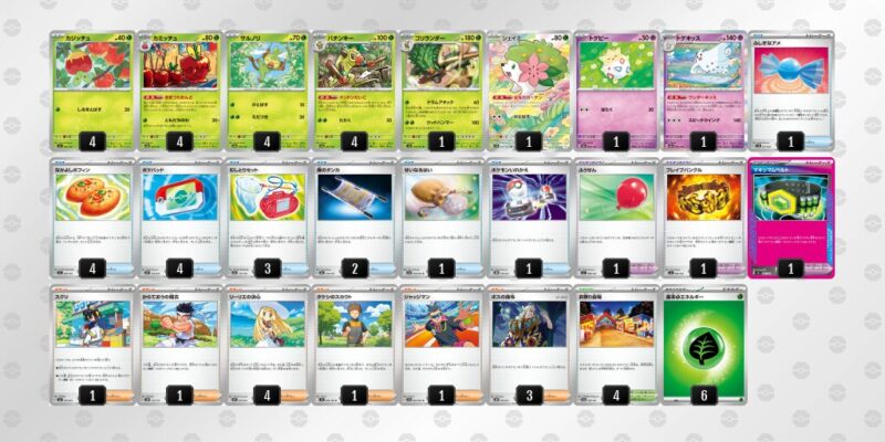 【おまつりおんど】ジムバトル優勝デッキレシピ