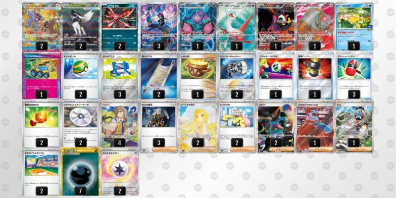 【メガアブソルex】ジムバトル優勝デッキレシピ