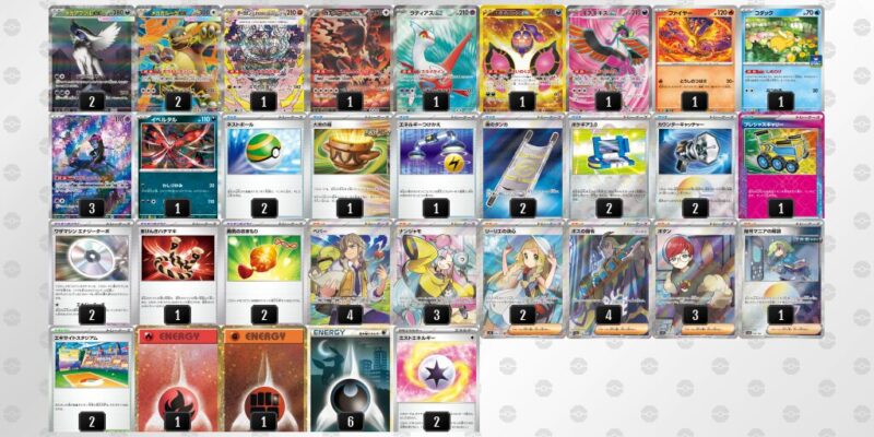 【メガアブソルex】ジムバトル優勝デッキレシピ