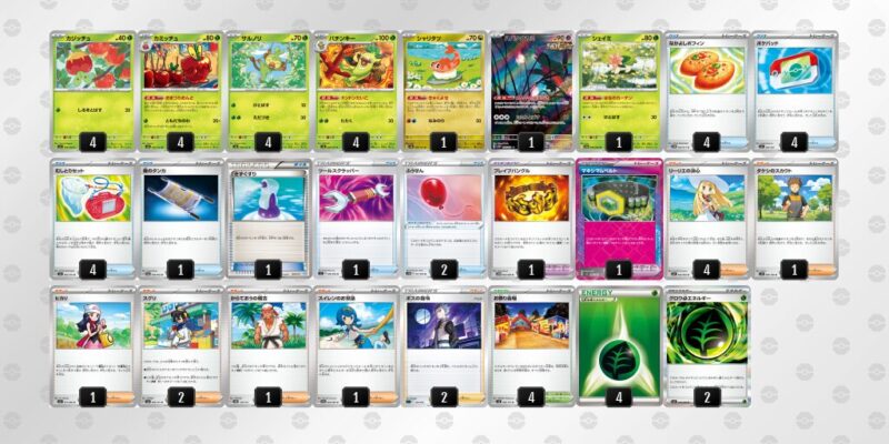 【おまつりおんど】ジムバトル優勝デッキレシピ