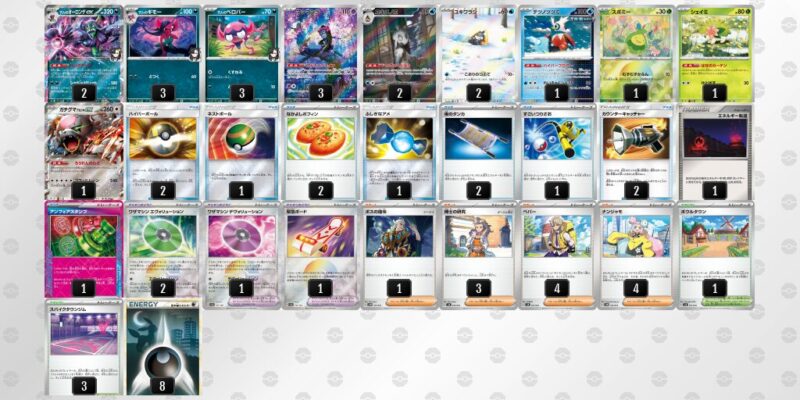 【マリィのオーロンゲex】ジムバトル優勝デッキレシピ