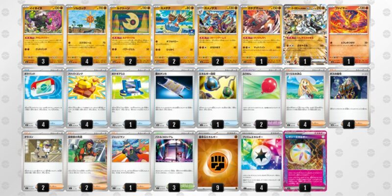 【イイネイヌ】ジムバトル優勝デッキレシピ