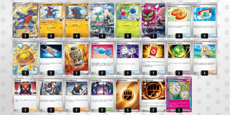 【シロナのガブリアスex】ジムバトル優勝デッキレシピ