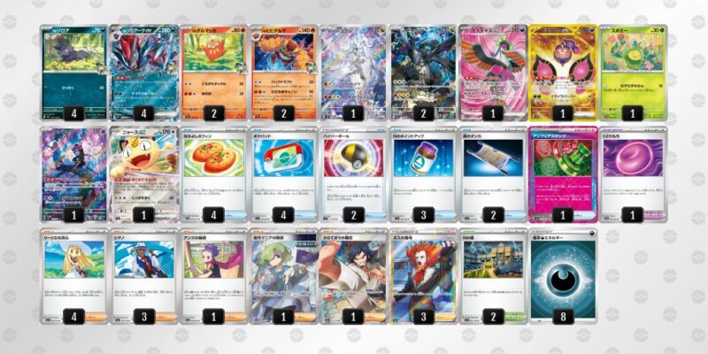 【Nのゾロアークex】ジムバトル優勝デッキレシピ