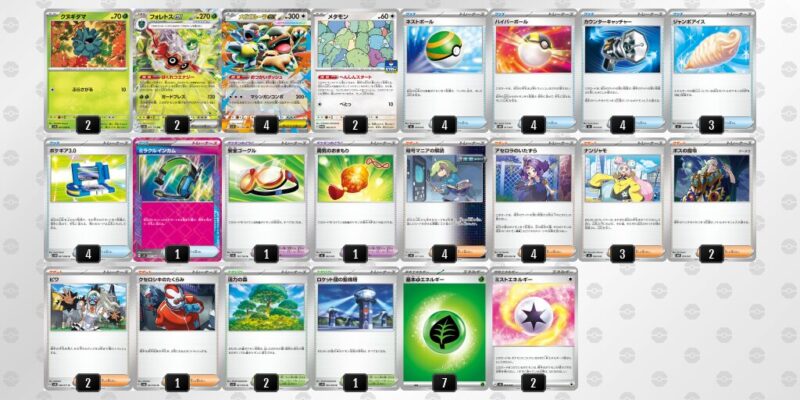 【メガガルーラex】ジムバトル優勝デッキレシピ