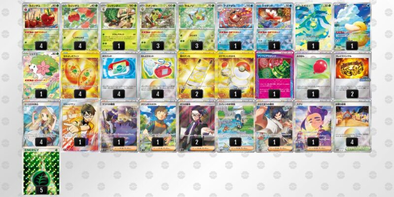 【おまつりおんど】ジムバトル優勝デッキレシピ