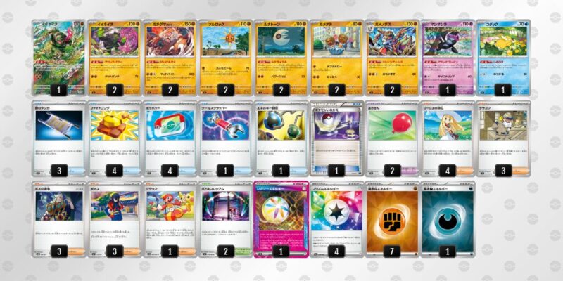 【イイネイヌ】ジムバトル優勝デッキレシピ