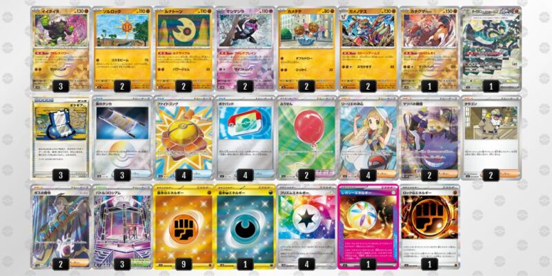 【イイネイヌ】ジムバトル優勝デッキレシピ