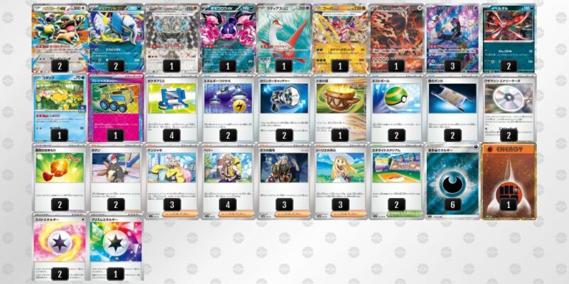 【メガアブソルex】ジムバトル優勝デッキレシピ