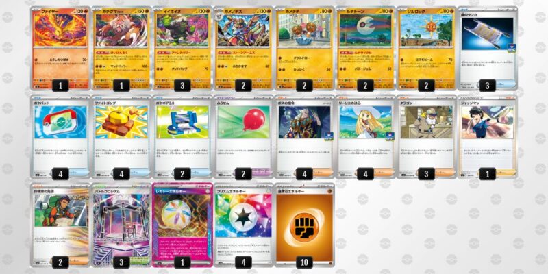 【イイネイヌ】ジムバトル優勝デッキレシピ