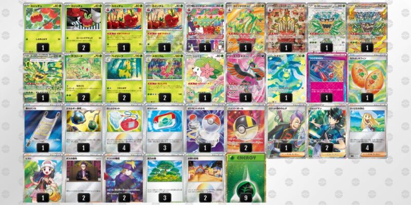 【カミツオロチex】ジムバトル優勝デッキレシピ