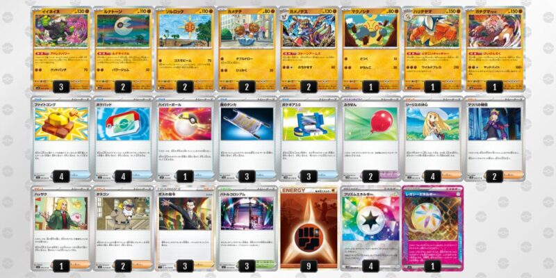 【イイネイヌ】ジムバトル優勝デッキレシピ