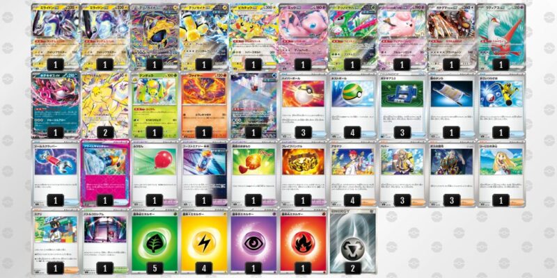 【バチュルバレット】ジムバトル優勝デッキレシピ