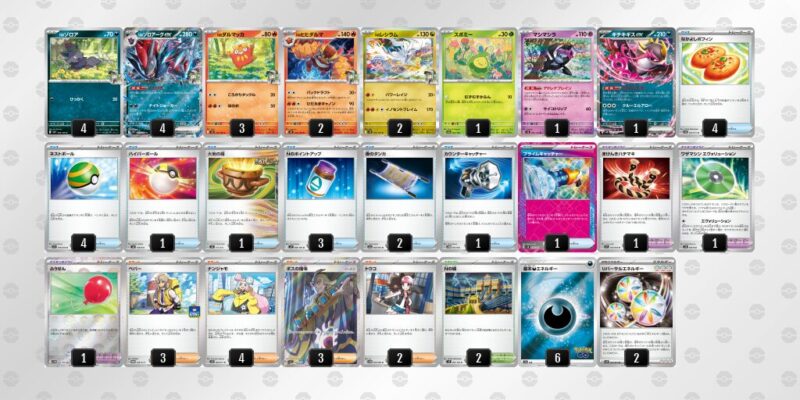 【Nのゾロアークex】ジムバトル優勝デッキレシピ